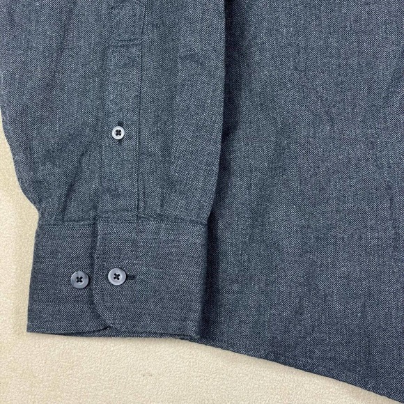 UNTUCKit Mens XXL Button Up Long Sleeve‎ Shirt Pockets Regular Fit 100% Cotton - Picture 5 of 12